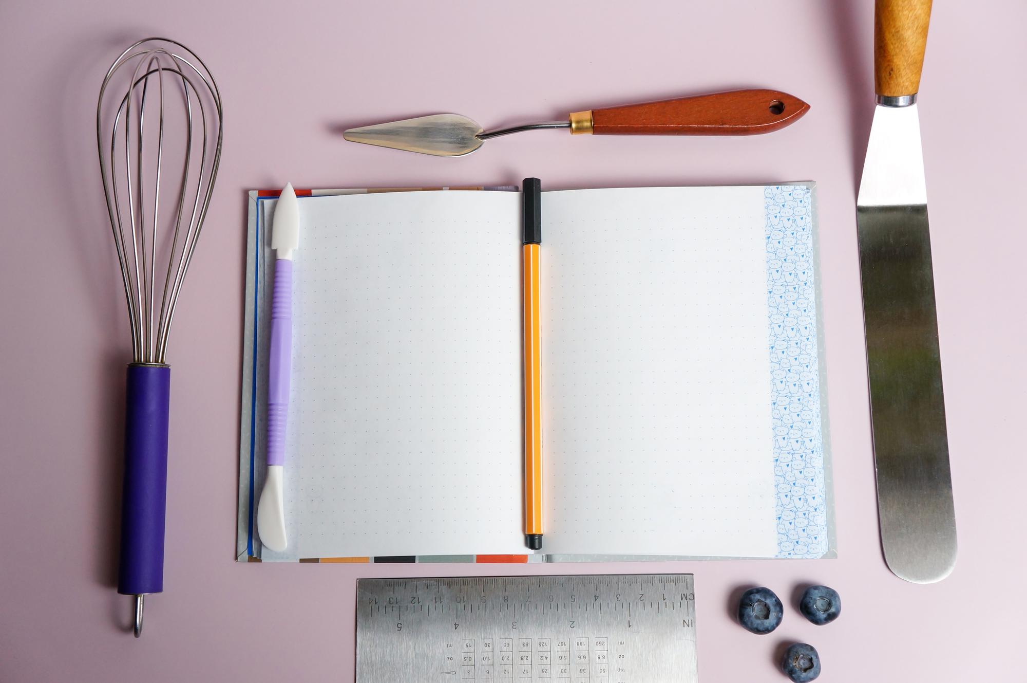 Sample recipe workbook and tools